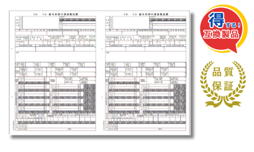 PA1134GA R06対応 電子申告用 源泉徴収票 単票 令和7年提出 100名分 PH1134R06G